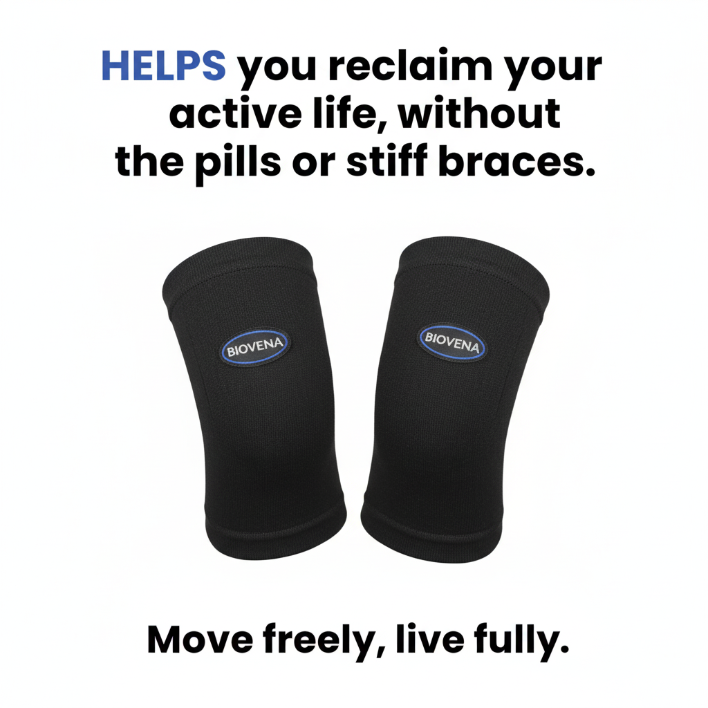 Biovena Bamboo Knee Sleeve
