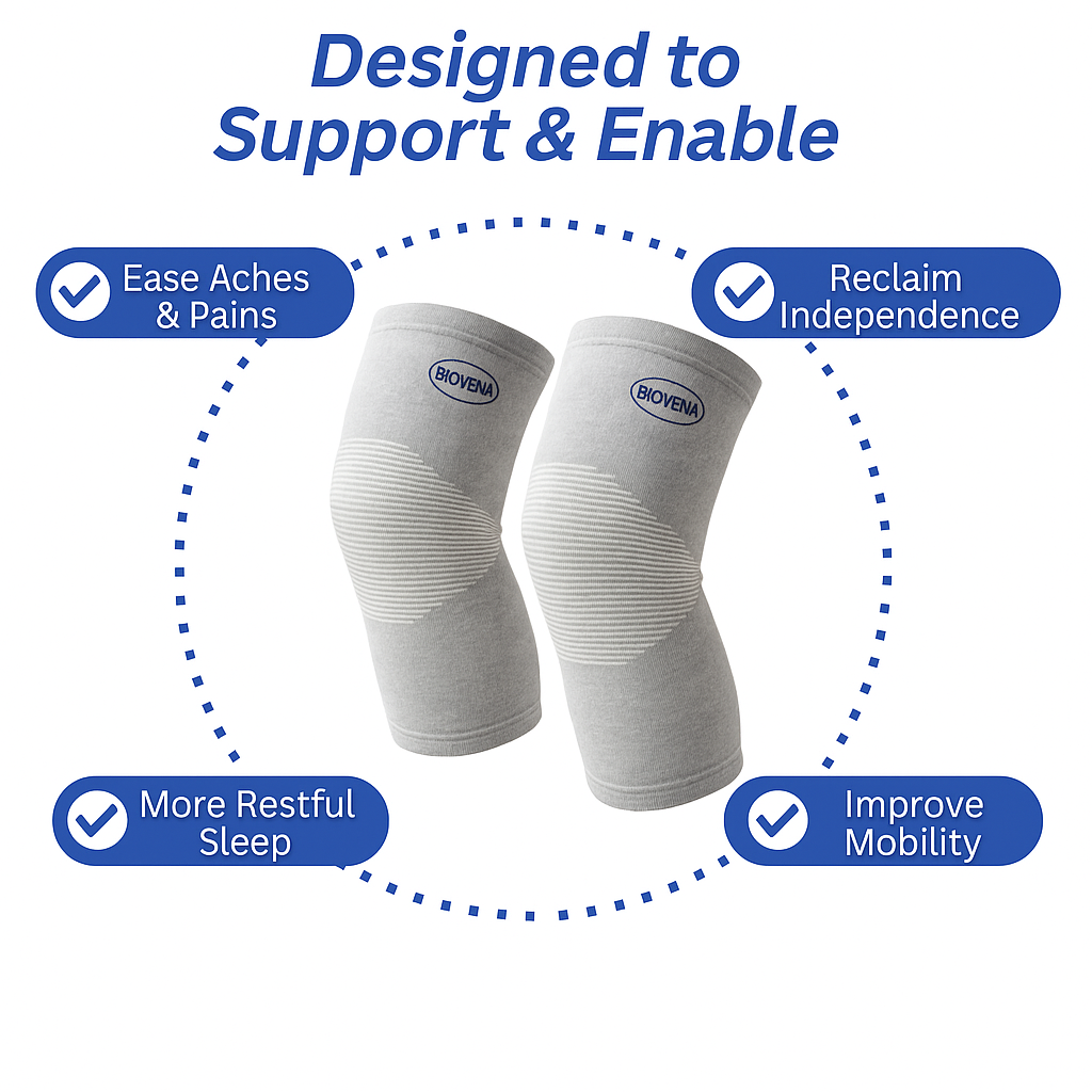 Biovena Bamboo Knee Sleeve