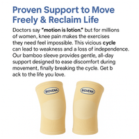 Biovena Bamboo Knee Sleeve